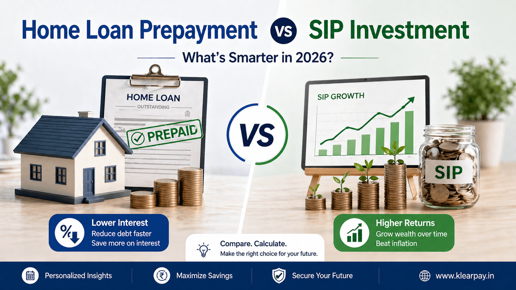 Home Loan Prepayment vs SIP 2026: Which Wins?