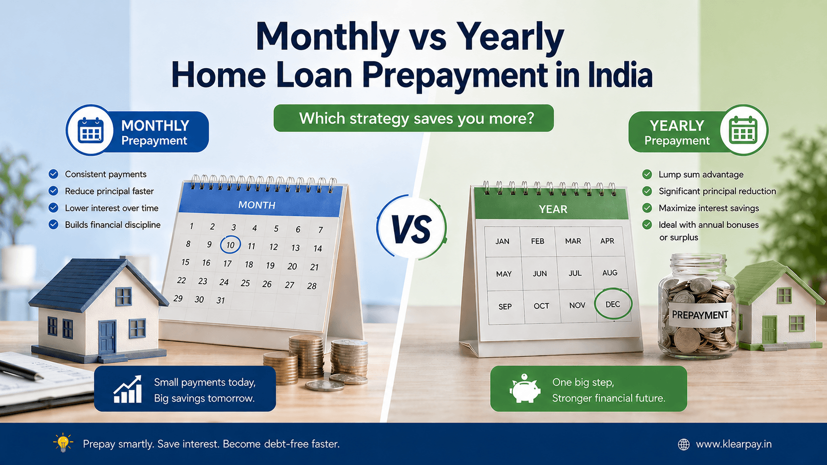 Monthly vs Yearly Home Loan Prepayment: Which Saves More?